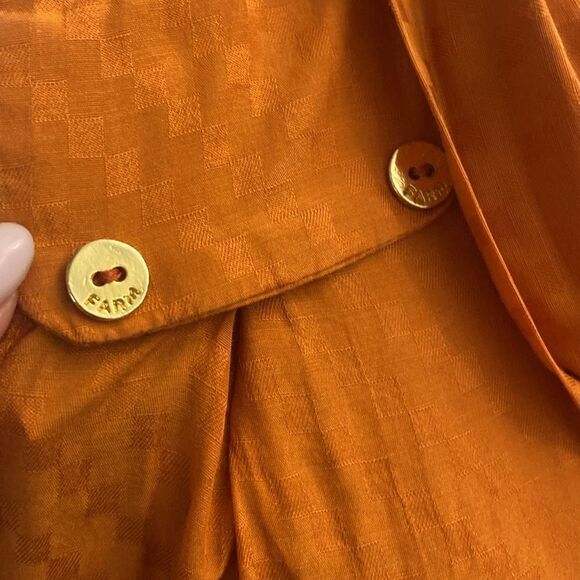 FARM Rio Orange Sleeveless Top - Picture 3 of 8